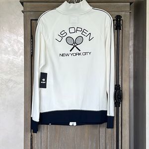 US Open New York City Cotton Zip Jacket size Large NWT